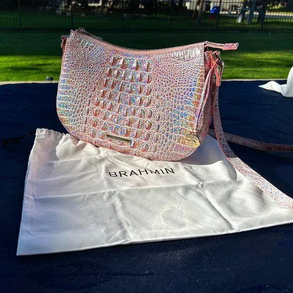 EEUC Brahmin Pixie Dust Shayna Crossbody - Picture 1 of 7